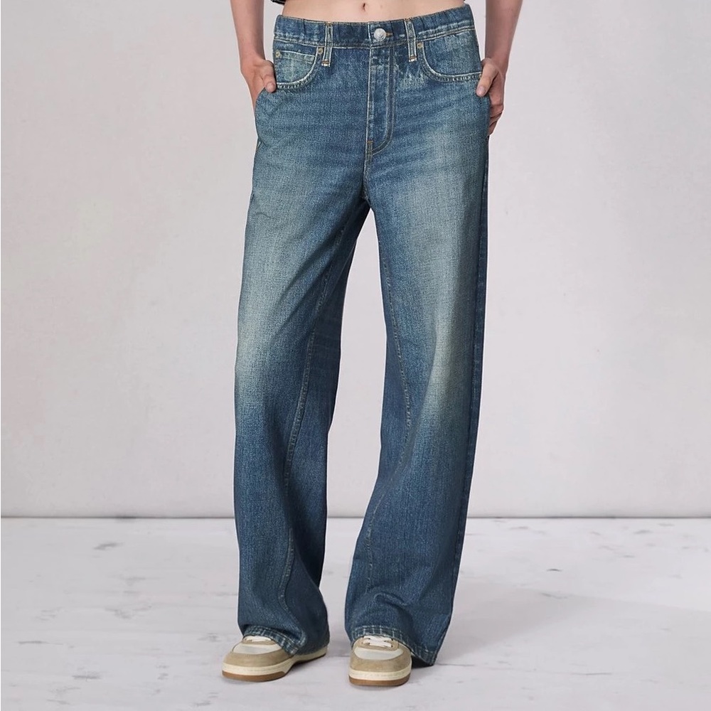 Rag and Bone Miramar Jean in Lennox (Terrycloth/sweatpants jean)
